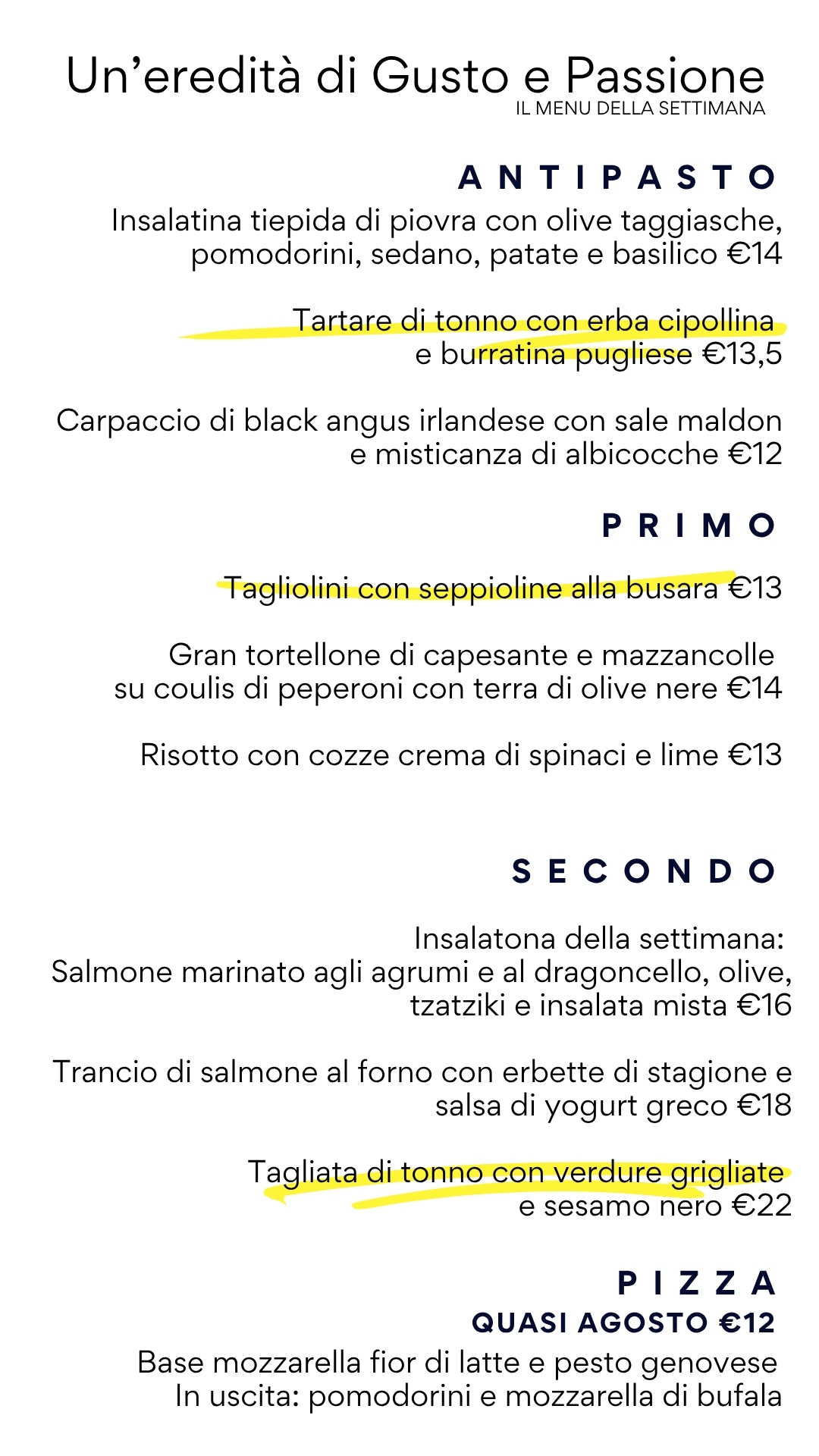 sabato 26 Ristorante Hotel Emi Pizza